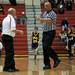 A referee warns Milan Head Coach Josh Tropea to stay off the court in the game against Chelsea on Friday. Daniel Brenner I AnnArbor.com